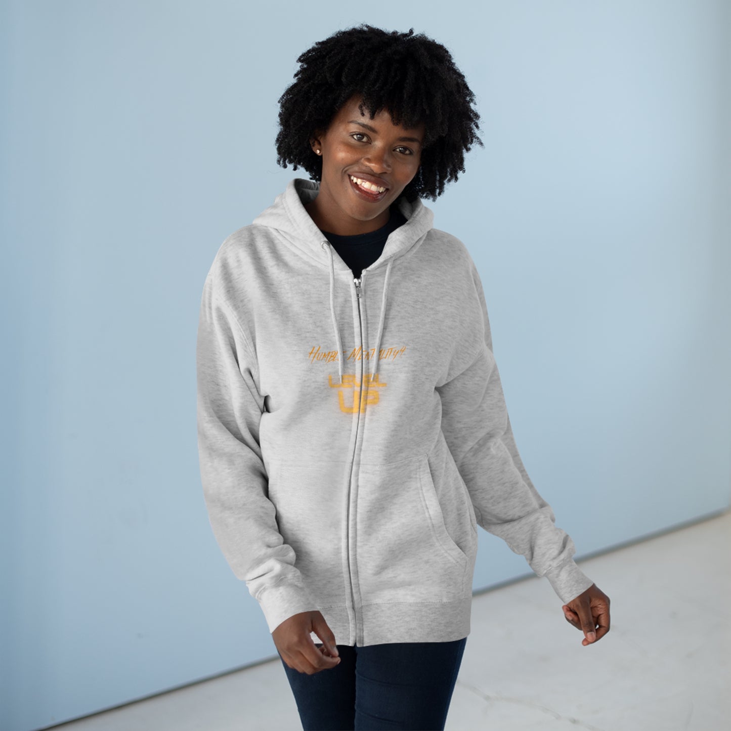 Level-Up Premium Full Zip Hoodie