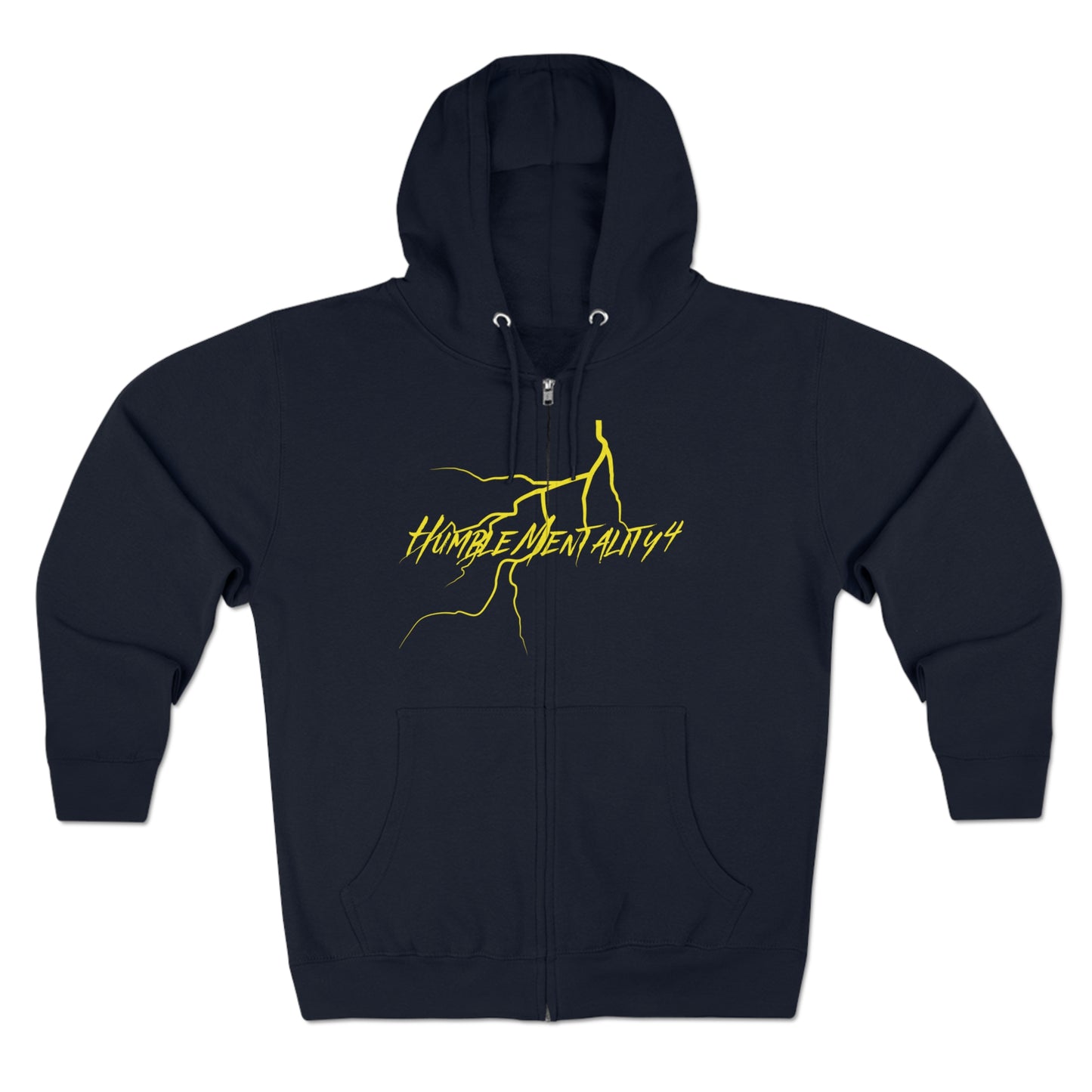 Humble Mentality4 Premium Full Zip Hoodie